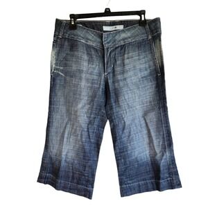 Joe's Jeans Women's Blue Denim Capri Crop Pants Size 30